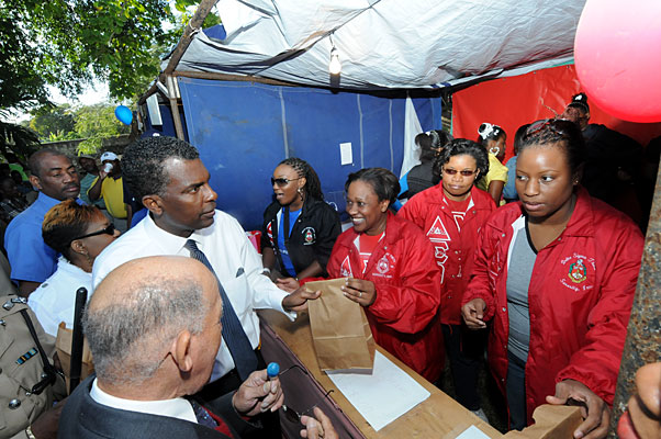 red crosses. Red Cross Fair