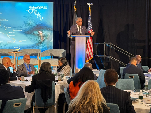 Mitchell Addresses the Bahamas Investment Forum